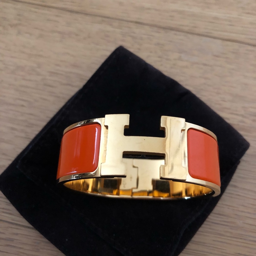 Hermes Clic Clac Orange PM